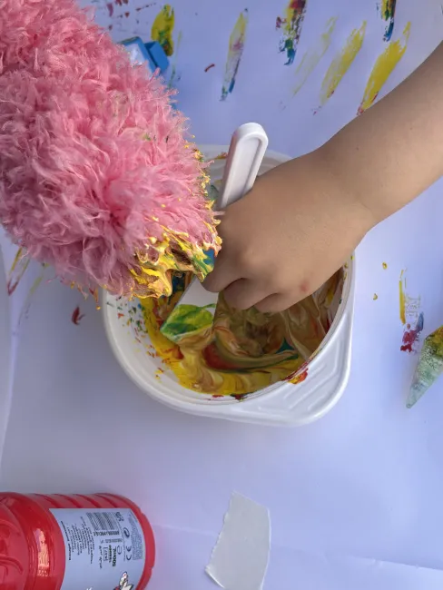 KidsKultur Mal Workshop in der BBA Galerie