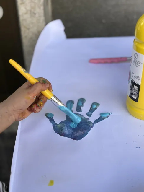 KidsKultur Mal Workshop in der BBA Galerie